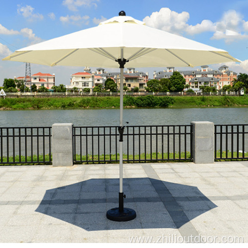 High Quality Aluminum Frame Beach Umbrella Parasol